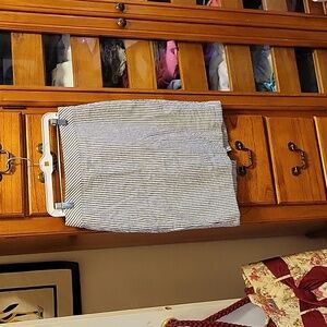 J. Crew rear zip cotton Skirt